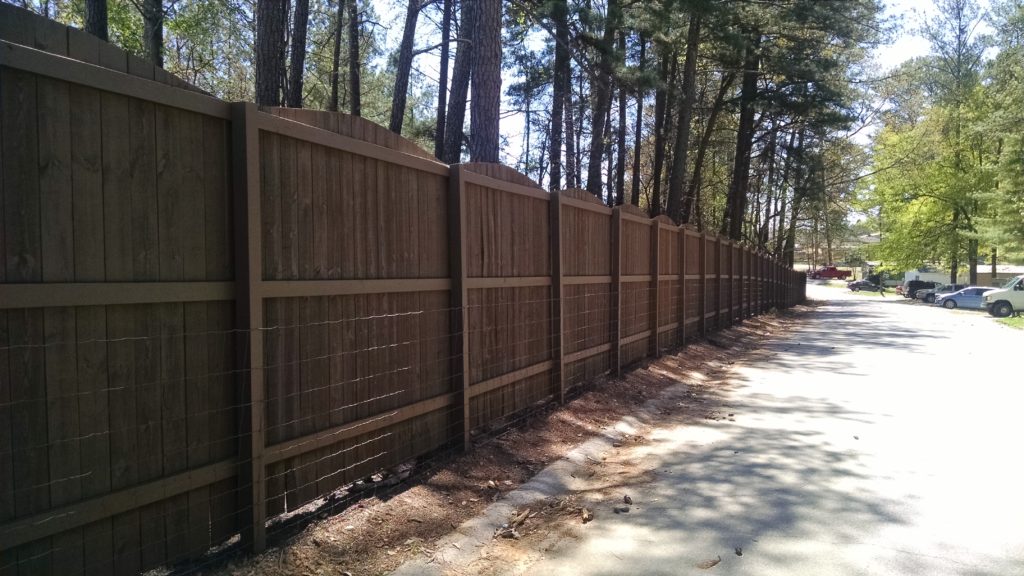 Stain-N-Seal Solution - Atlanta Fence treatment and repair company.